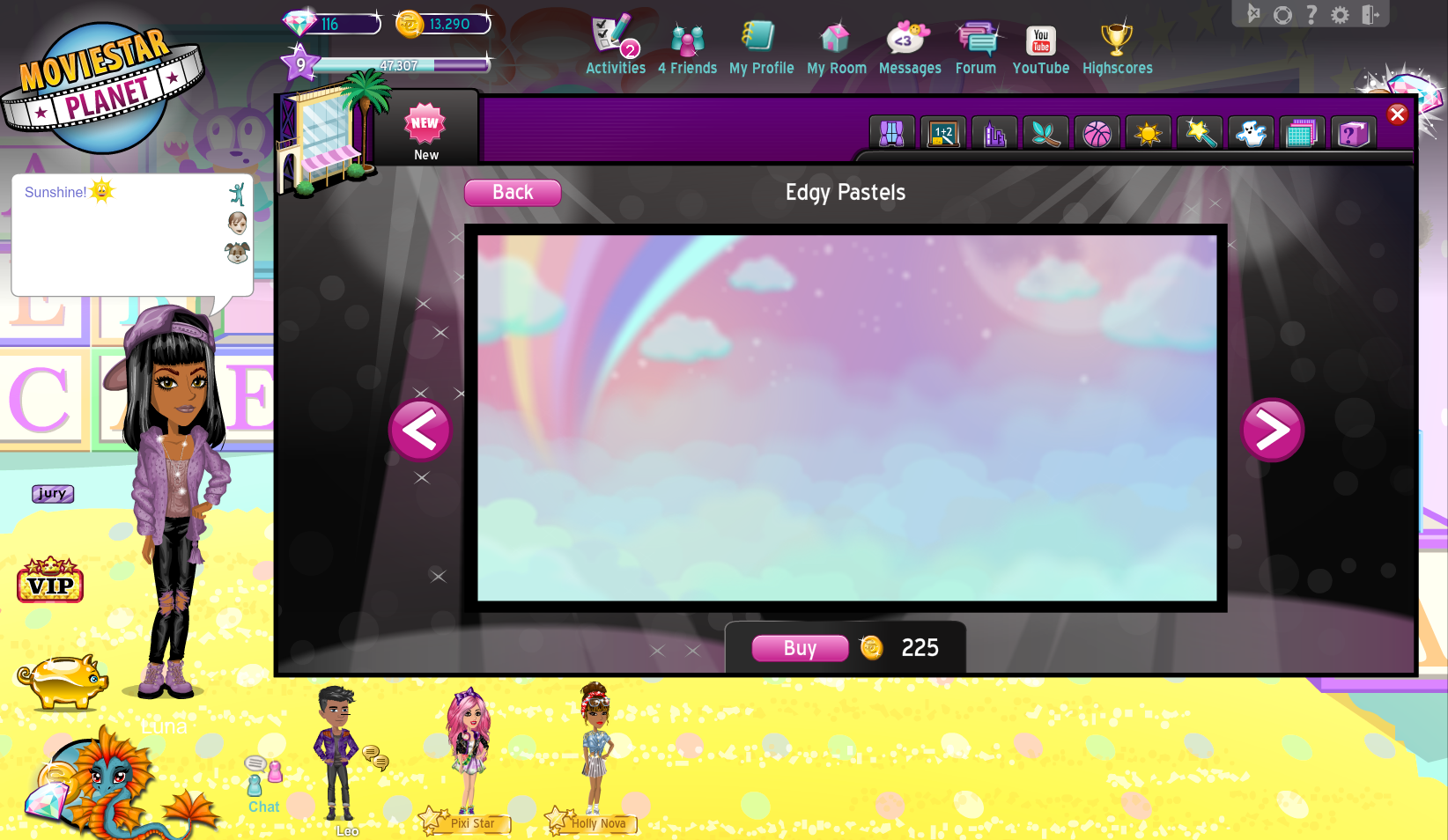What Are Backgrounds Moviestarplanet