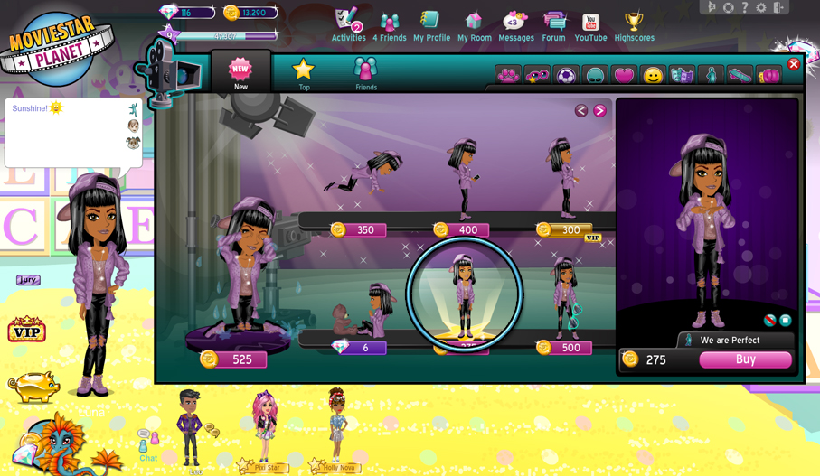 wat zijn animaties? – moviestarplanet